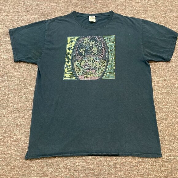 Vintage 90s The Ramones Acid Eaters Shirt Size Large Black Punk Rock Band Music - Picture 1 of 7